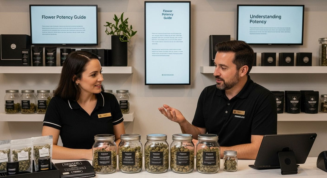 cannabis flower potency guide image
