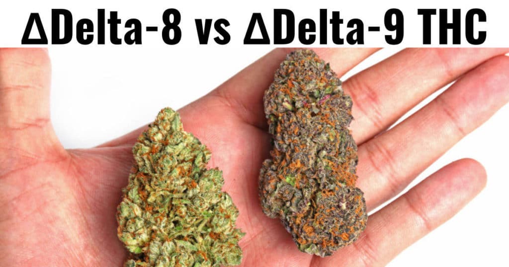 How psycho-active is Delta 8 THC in comparison to Delta 9?