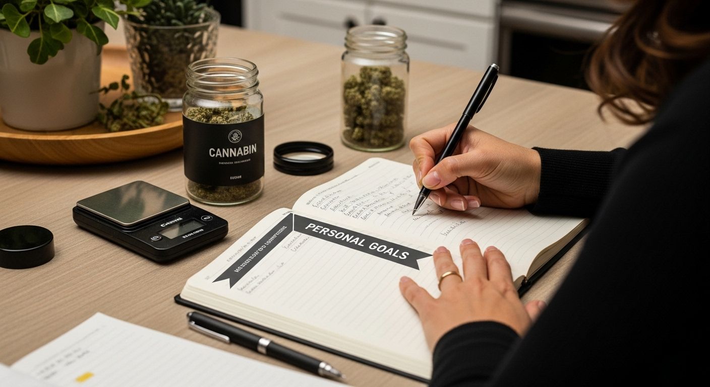 microdosing cannabis flower journal
