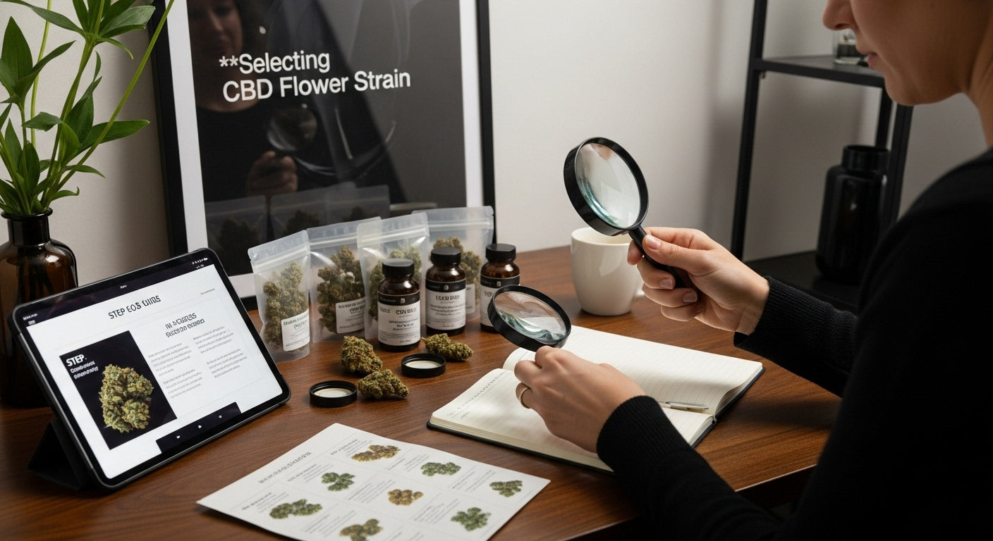selecting cbd flower strain