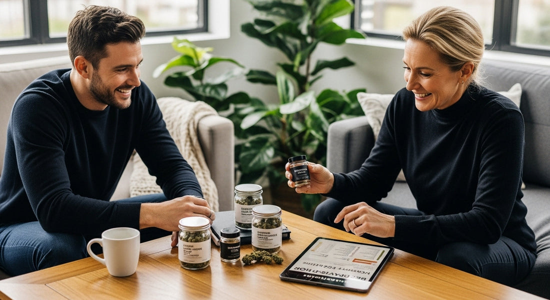 CBD strains, anxiety relief, calm discussion