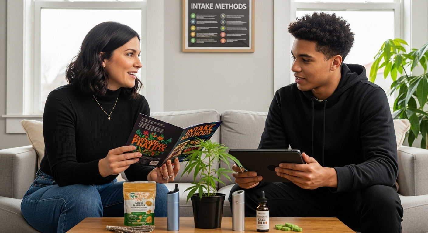 cannabis intake, wellness, hero image