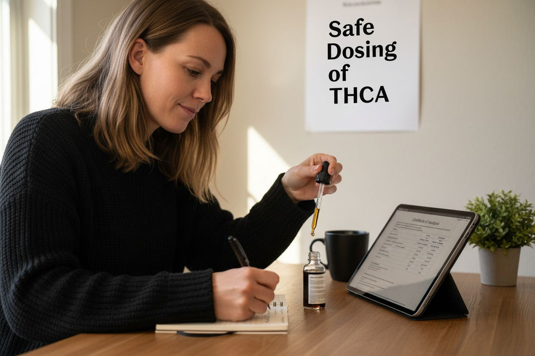 THCA dosing demonstration