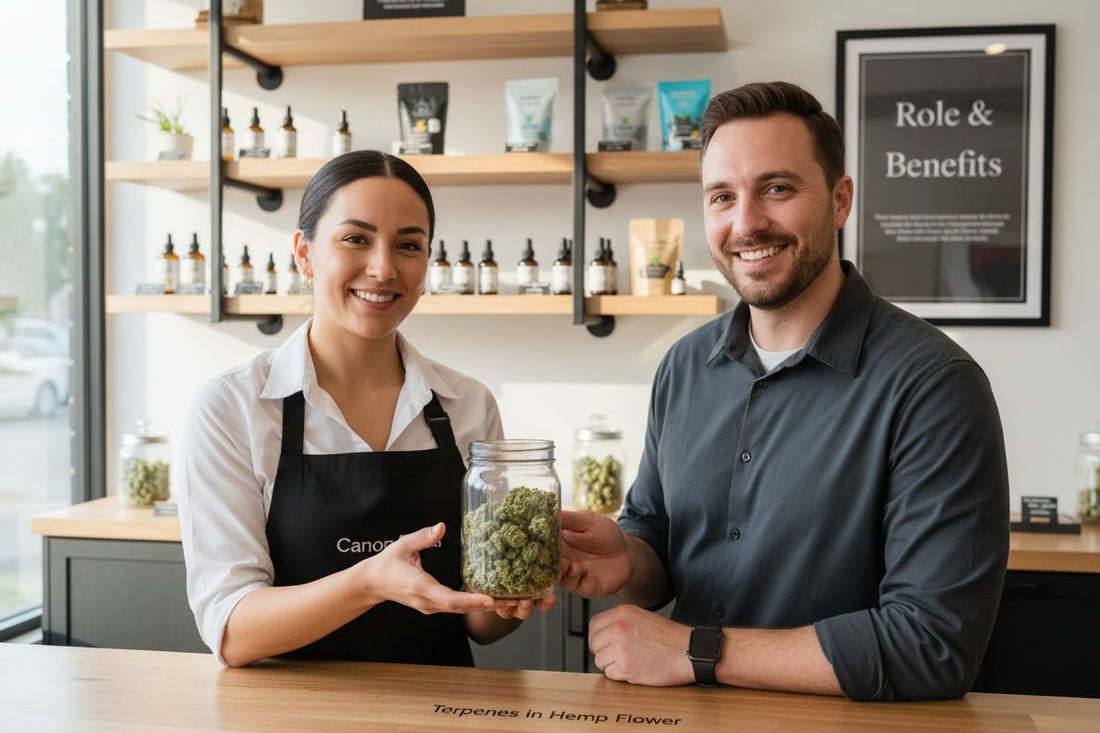 terpenes hemp flower image