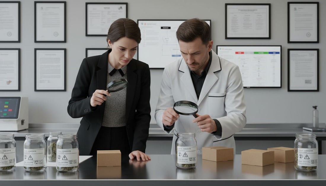 cannabis labeling inspection