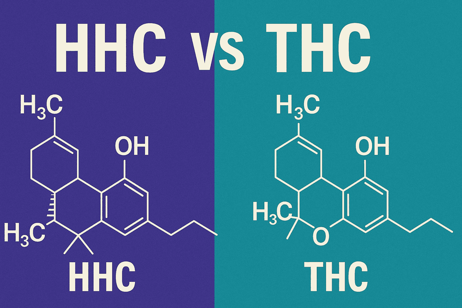 HHC vs THC: Understanding the Differences, Benefits, and Legality