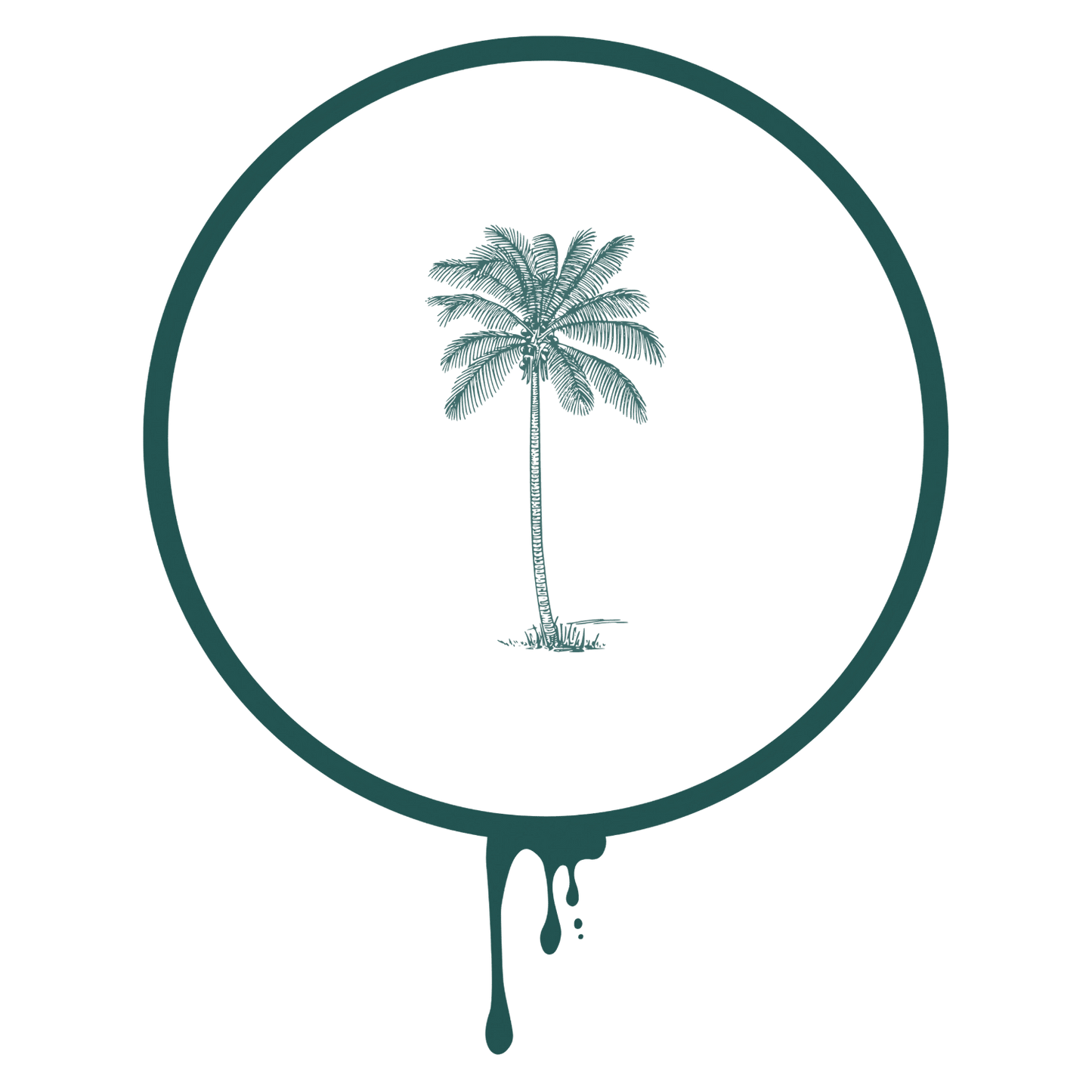 5" x 5" Drip Logo Sticker