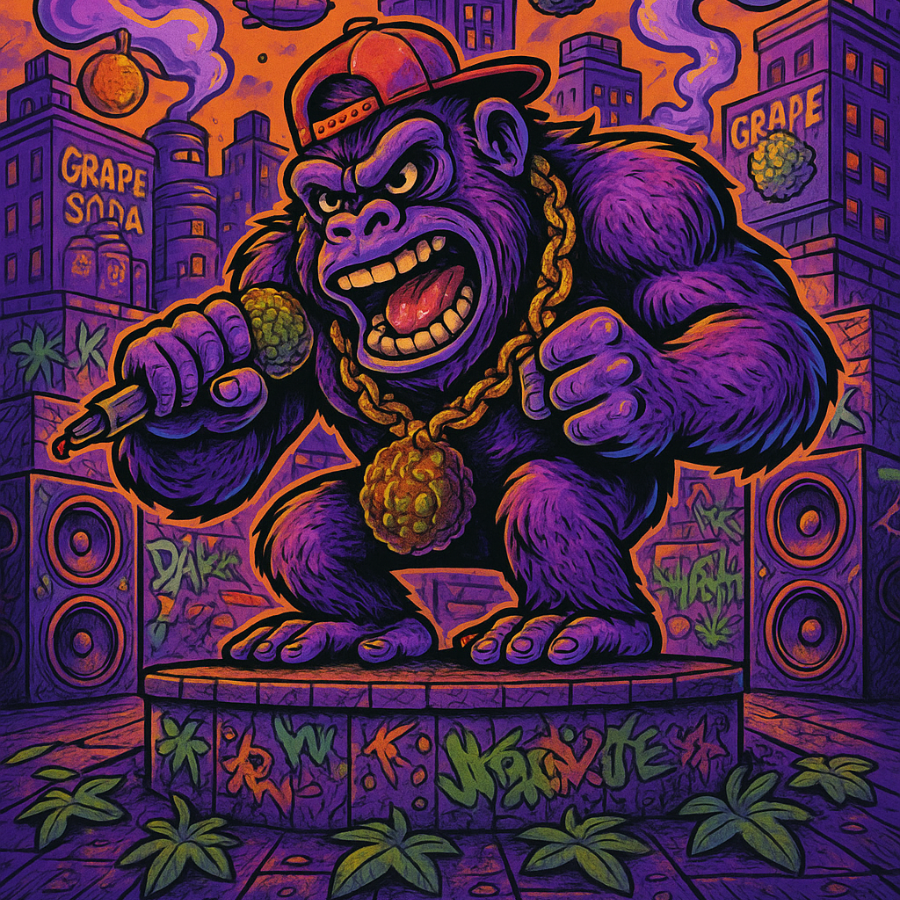 Gorilla Grape THCa Flower (Living Soil)