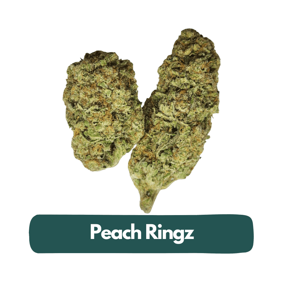 28g Peach Ringz (Indoor Popcorn Buds) - High Supply - Sac...
